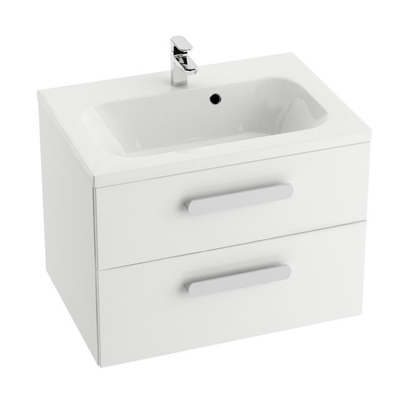 Ravak Chrome dulap 80x49x50 cm dulap atârnat sub chiuvetă alb X000000922