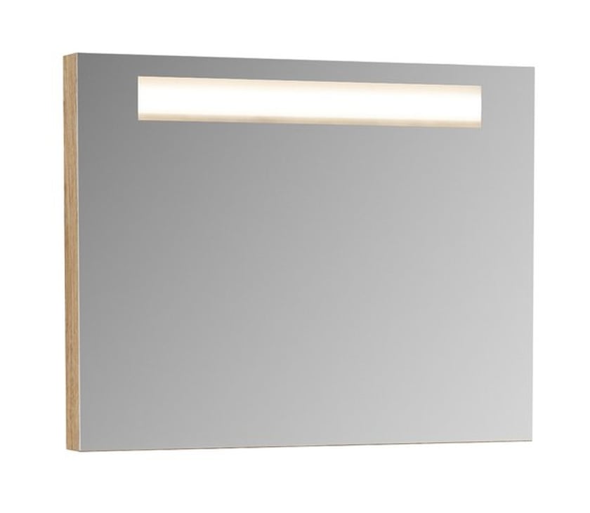 Ravak Classic oglindă 60x55 cm dreptunghiular cu iluminare lemn X000000953