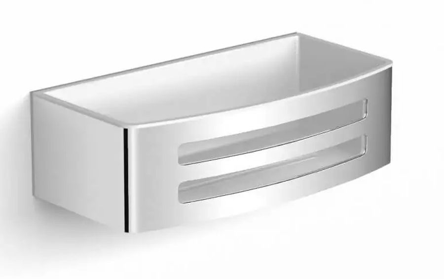 Stella coș de baie oţel-alb 16.037