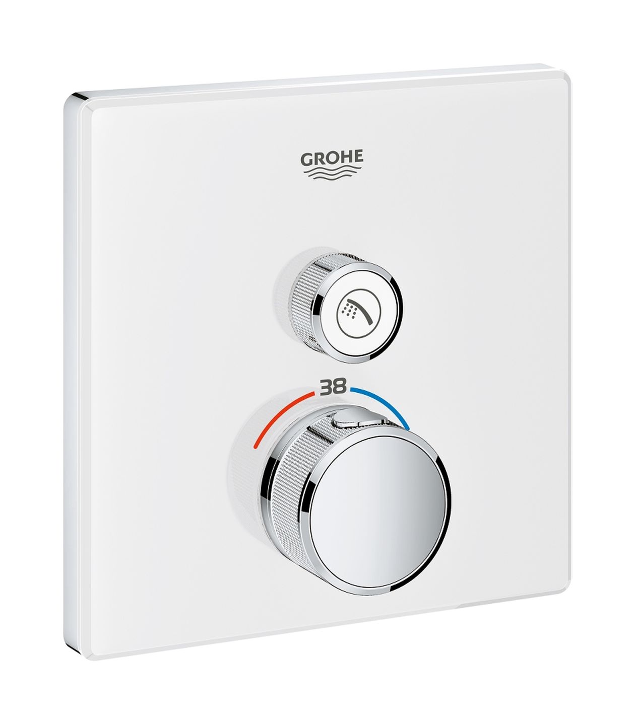 Grohe SmartControl baterie de duș ascuns da StarLight Chrome 29153LS0