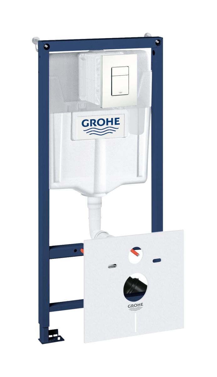 Grohe Rapid SL cadru ascuns cu buton de acționare pentru vas wc suspendat 39448000