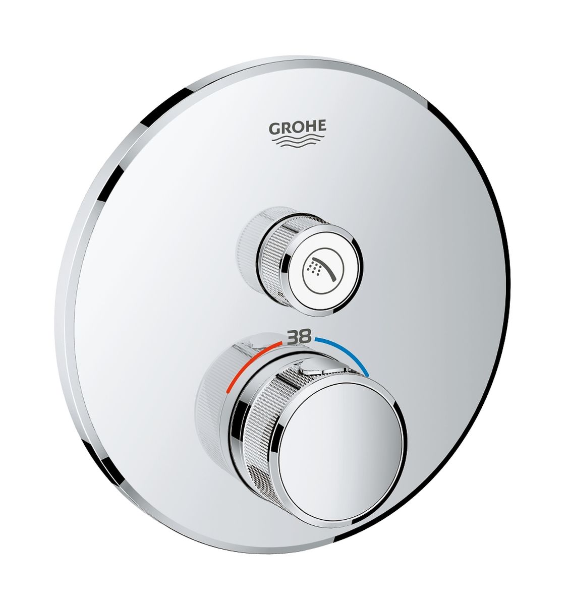 Grohe Grohtherm SmartControl baterie de duș ascuns da StarLight Chrome 29118000