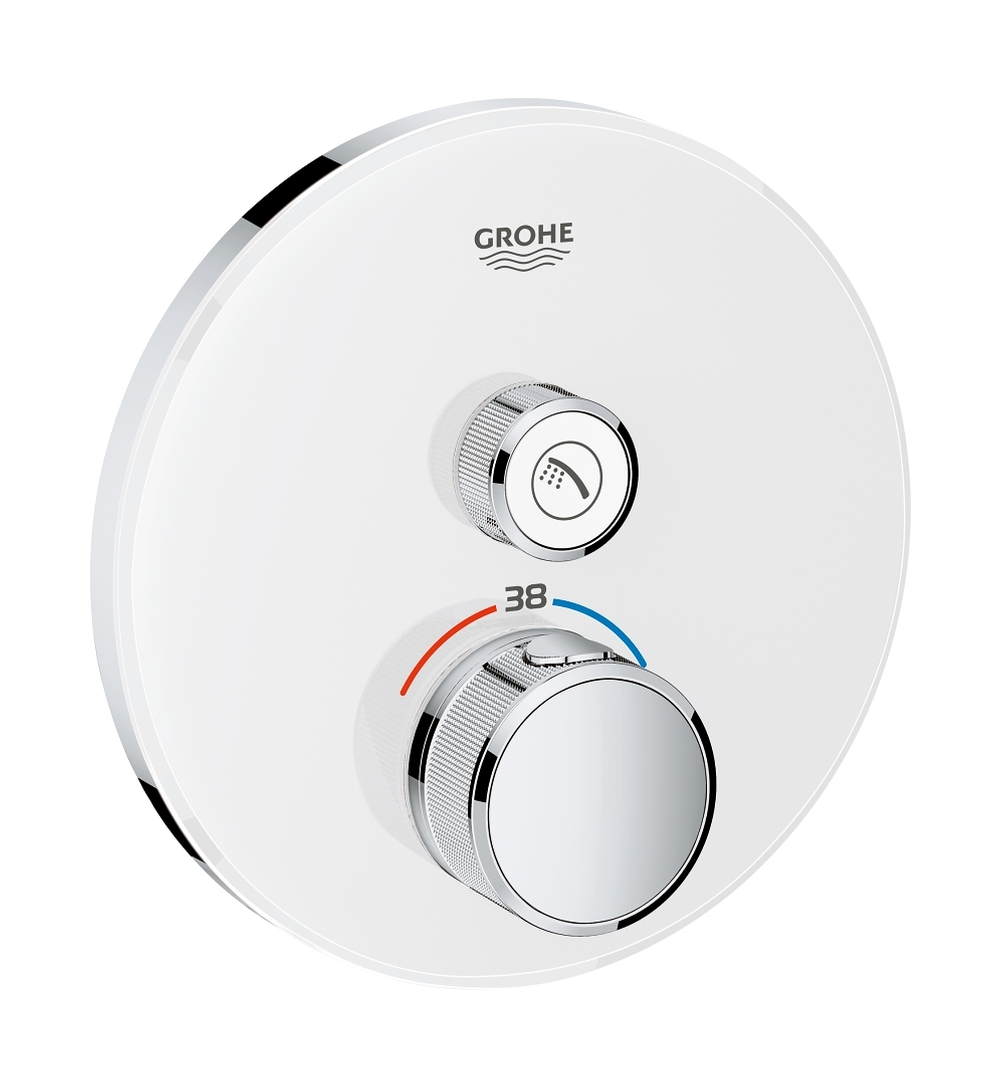 Grohe Grohtherm SmartControl baterie de duș ascuns cu termostat StarLight Chrome 29150LS0