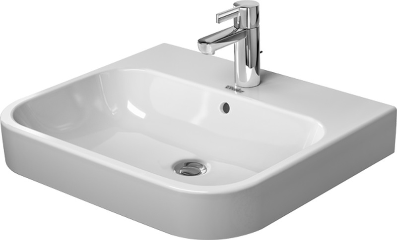 Duravit Happy D.2 lavoar 60x50.5 cm dreptunghiular clasică-mobilier alb 2318600027