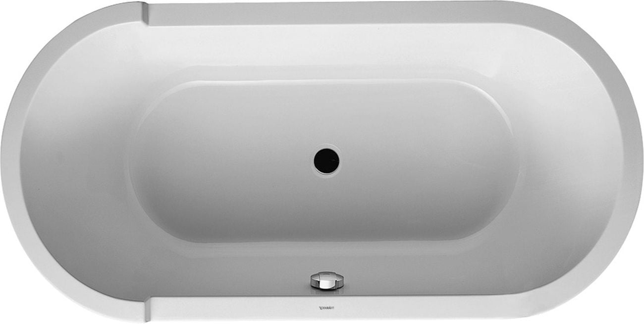 Duravit Starck cadă freestanding 160x80 cm ovală alb 700409000000000