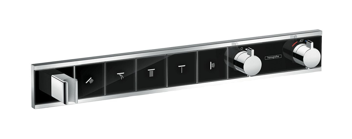 Hansgrohe RainSelect baterie cadă-duș ascuns da crom-negru 15358600