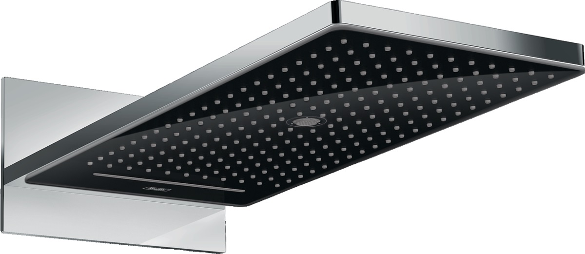 Hansgrohe Rainmaker Select cap de duș 58x26 cm dreptunghiular crom-negru 24001600