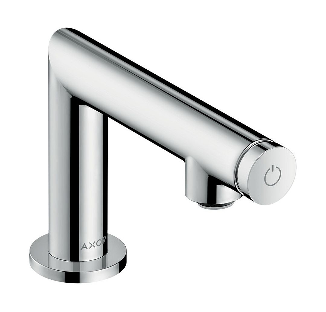 Axor Uno zawór umywalkowy stojący bez mieszacza mosiądz polerowany 45130930