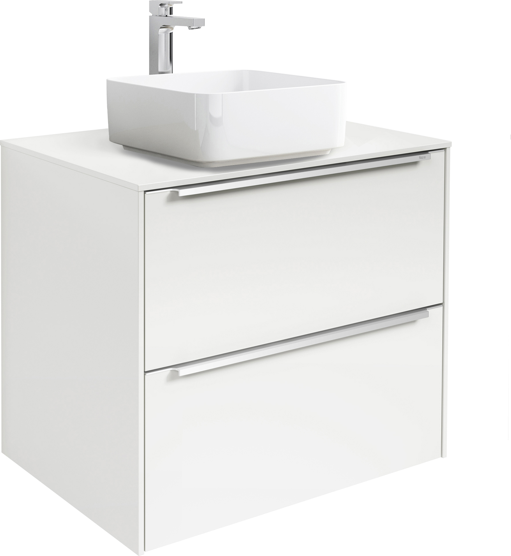 Roca Inspira dulap 60x49.8x55.4 cm dulap atârnat sub chiuvetă alb A851079806