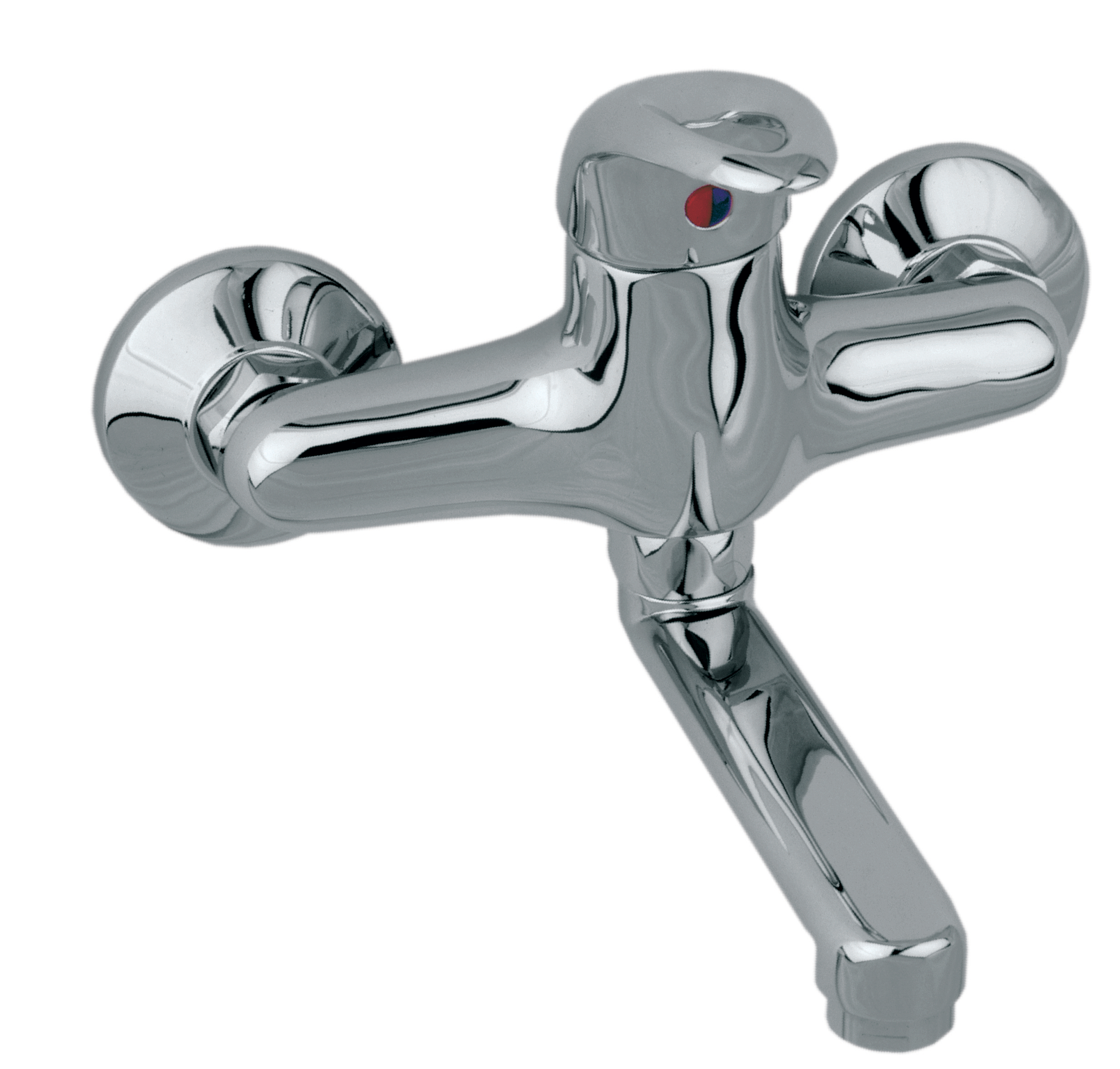 KFA Armatura Jaspis baterie lavoar perete crom 540-810-00