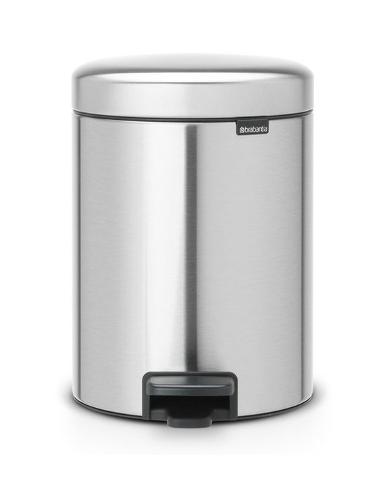 Brabantia NewIcon cos de gunoi 5 l oţel-negru 112102