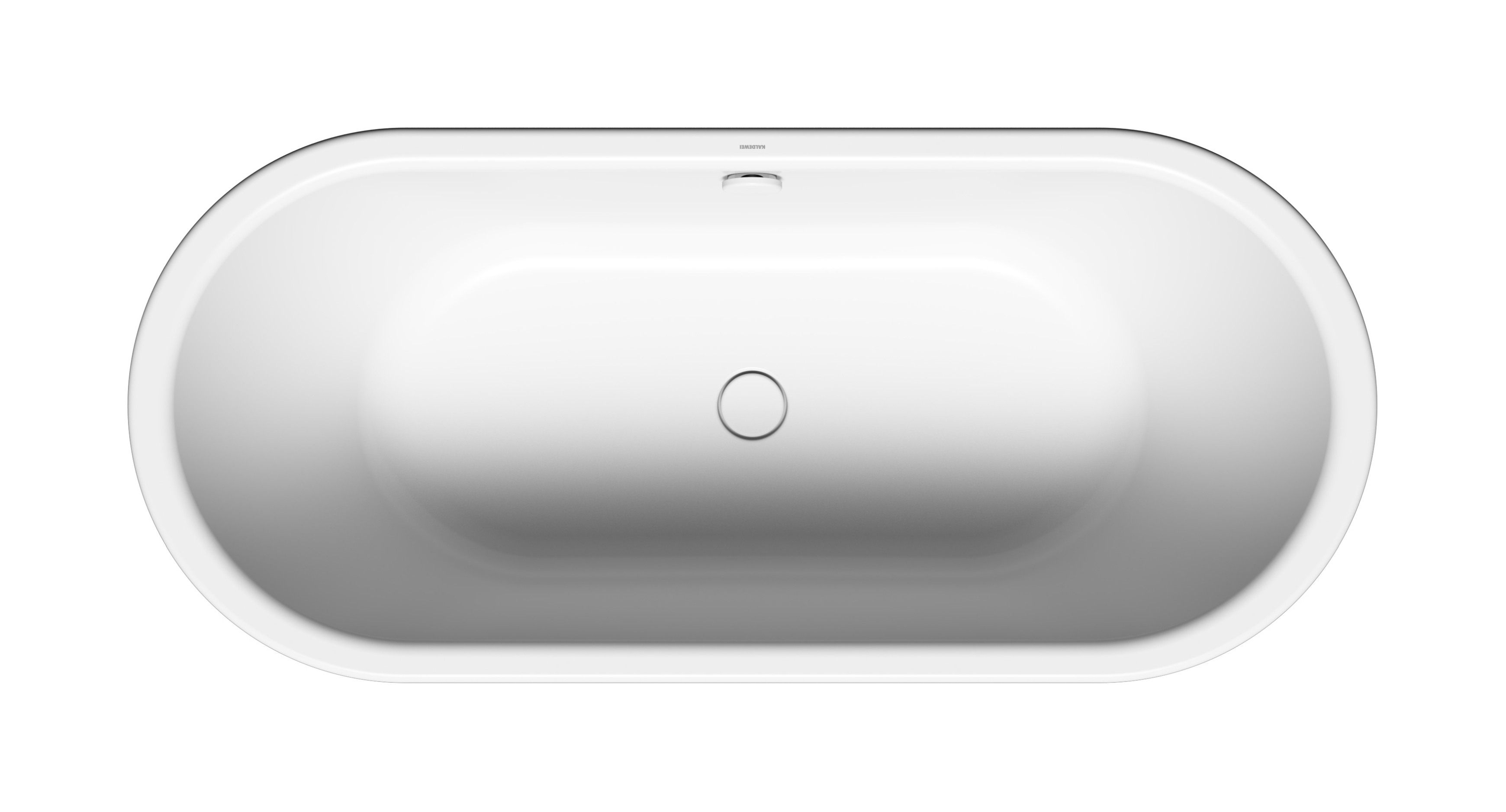 Kaldewei Meisterstück Classic Duo Oval cadă freestanding 170x75 cm ovală alb 200140403001
