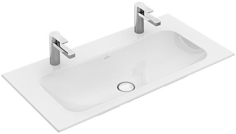 Villeroy & Boch Finion lavoar 100x50 cm dreptunghiular mobilier alb 4164A1R1