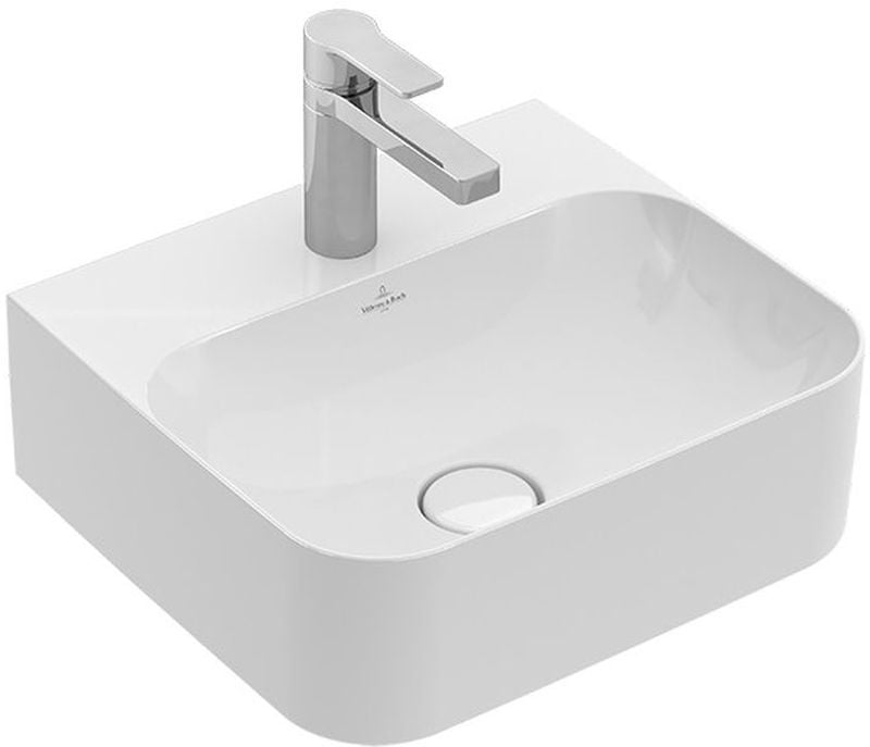 Villeroy & Boch Finion lavoar 43x39 cm dreptunghiular clasică-mobilier-de blat alb 43644LR1