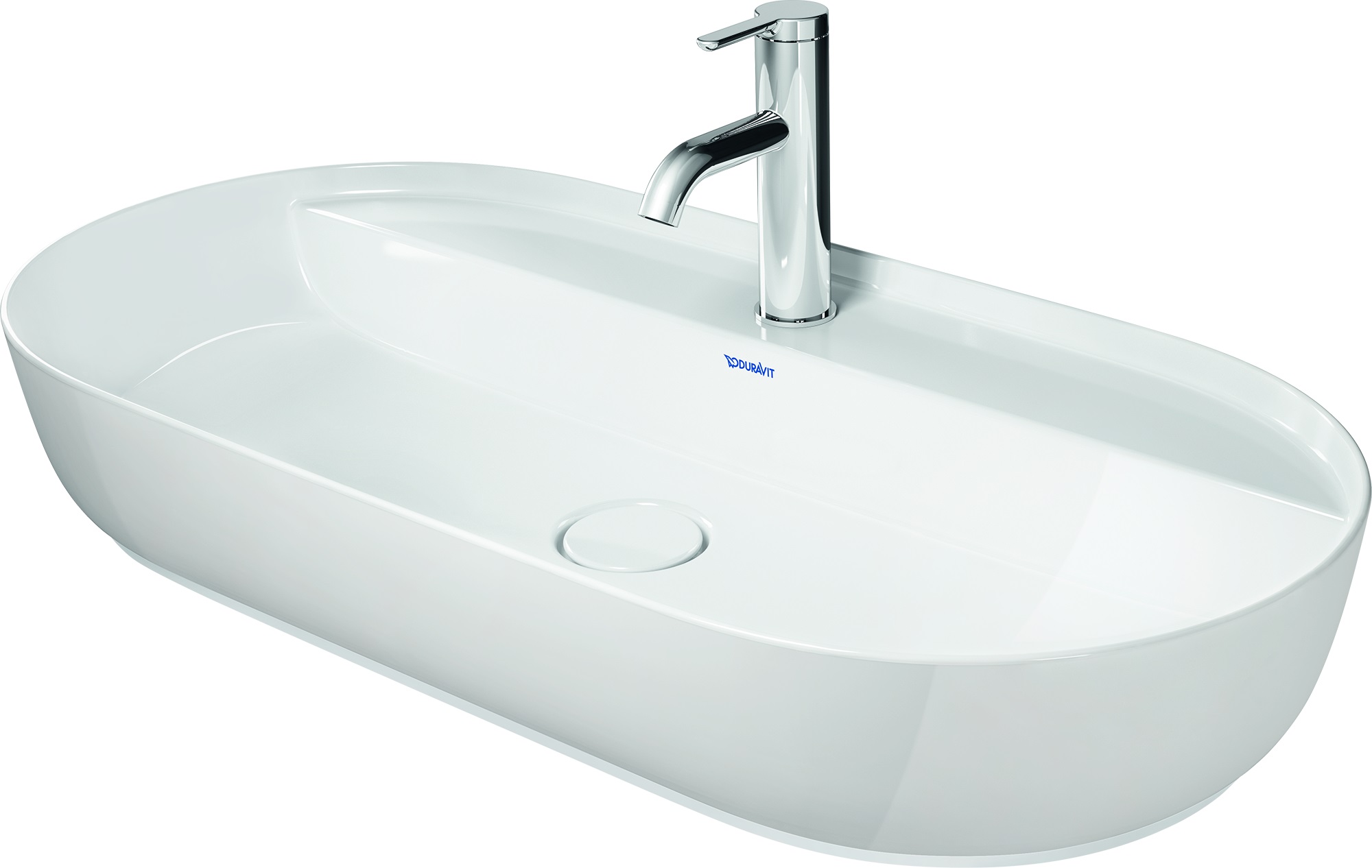 Duravit Luv lavoar 80x40 cm oval de blat alb 0380800000