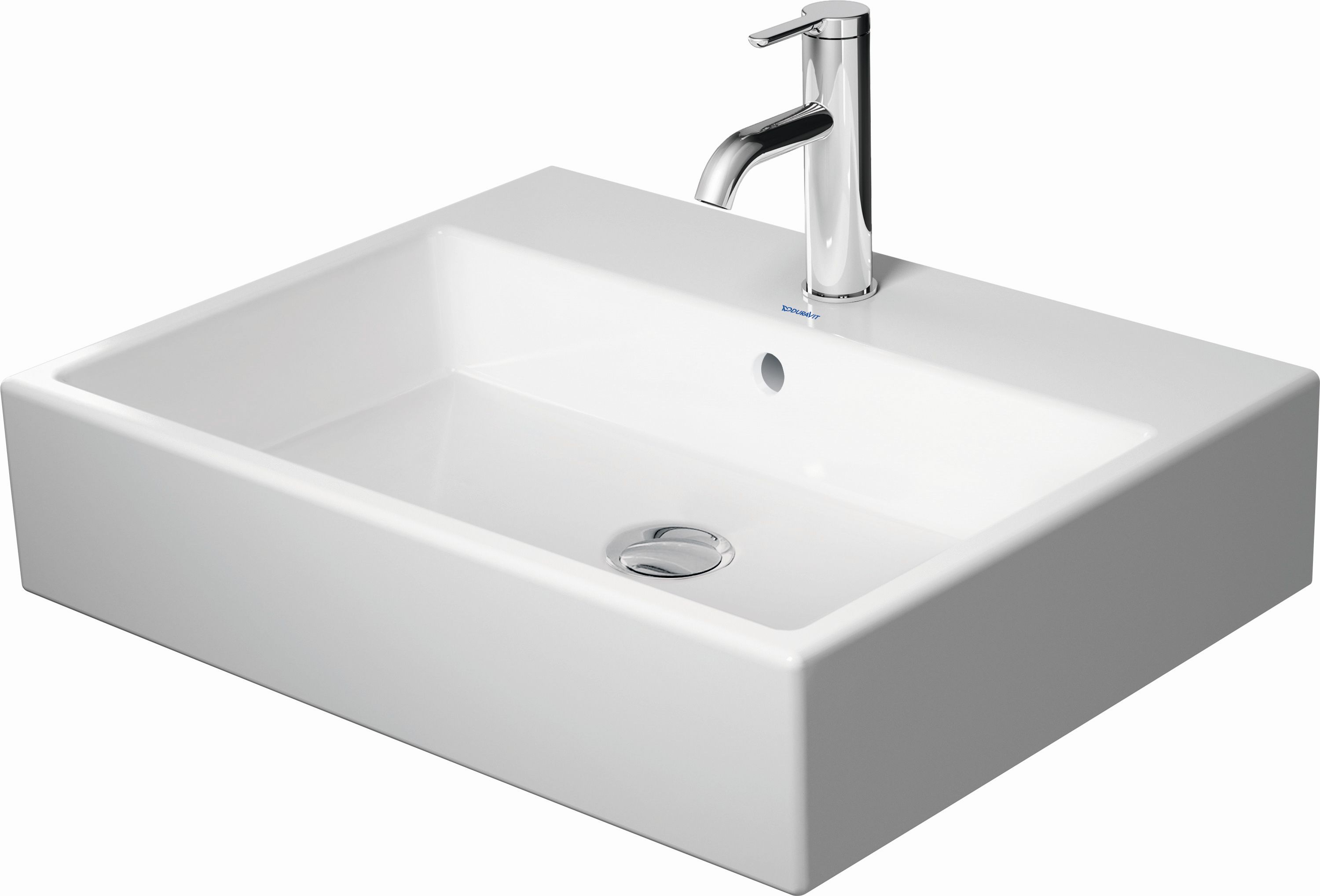Duravit Vero Air lavoar 60x47 cm dreptunghiular de blat alb 2352600041