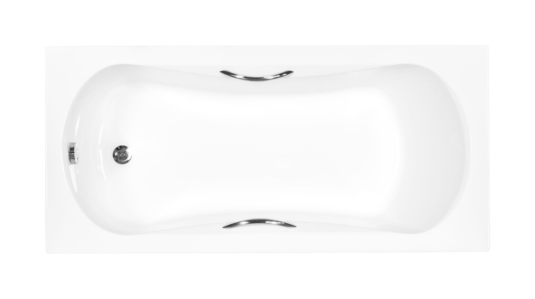 Besco Aria Plus cada dreptunghiulară 150x70 cm alb #WAA-150-PU