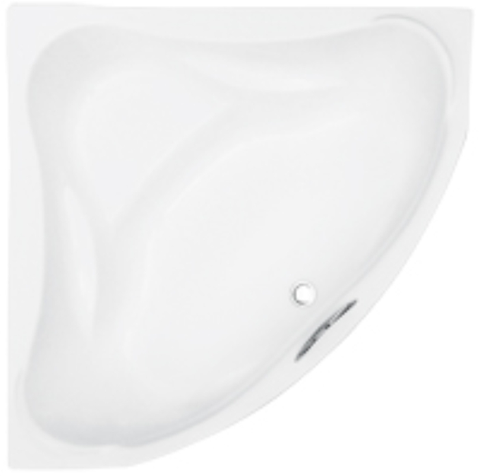 Besco Ewa cadă de colț 134x134 cm partea stângă alb #WAE-135-NS