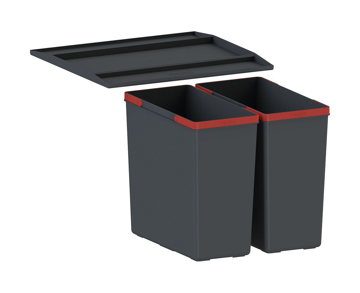 Franke EasySort recipient pentru resturi 29 l negru 121.0494.182