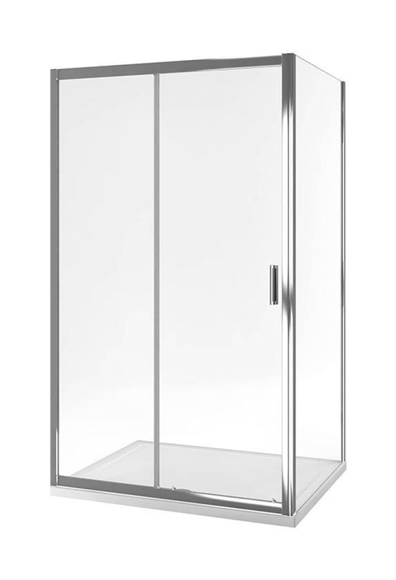Actima Seria 201 perete de duș 90 cm crom luciu/sticla transparentă KAAC.1806.900.LP