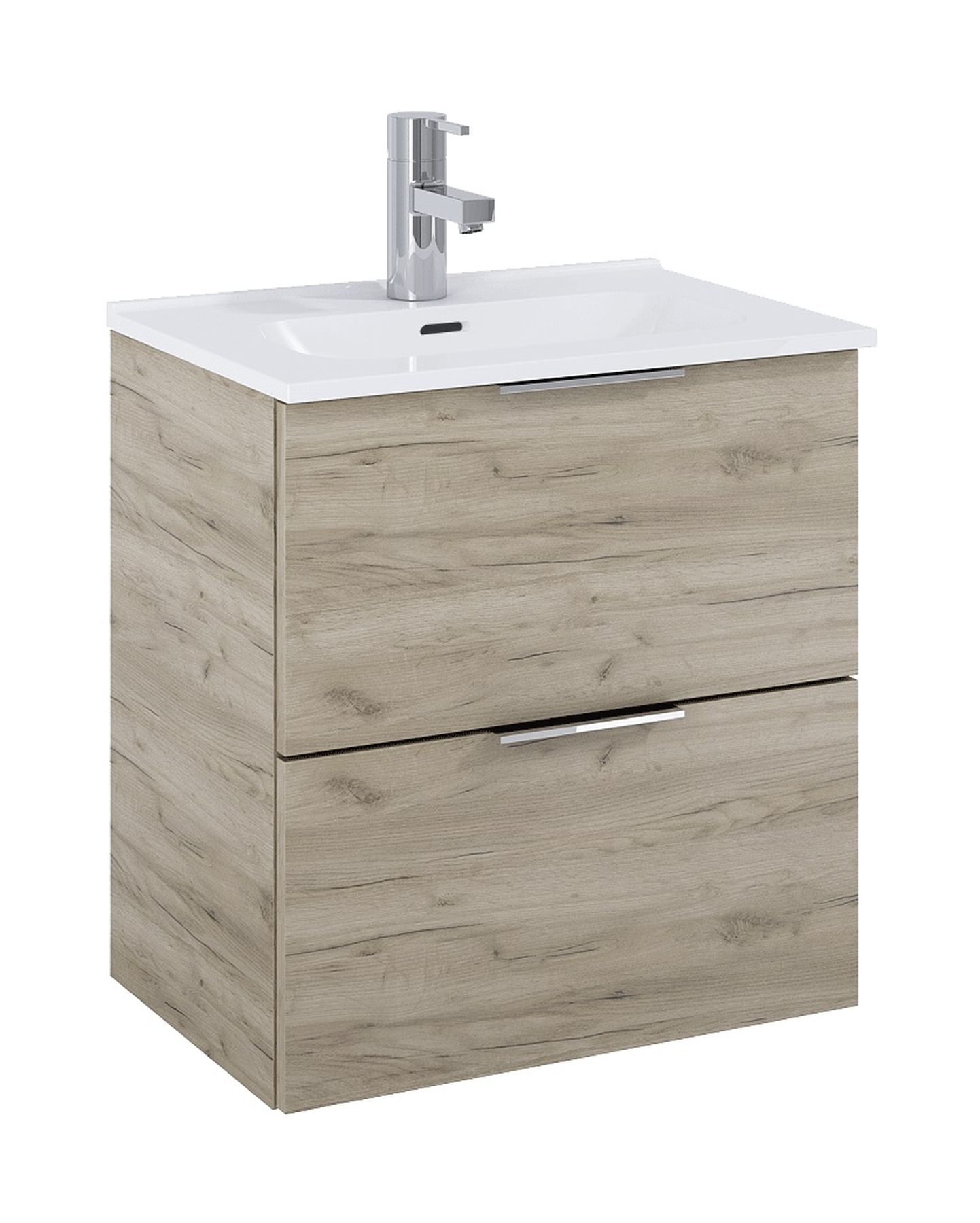 Elita Street Plus lavoar cu dulap 51.5 cm stejar 166472