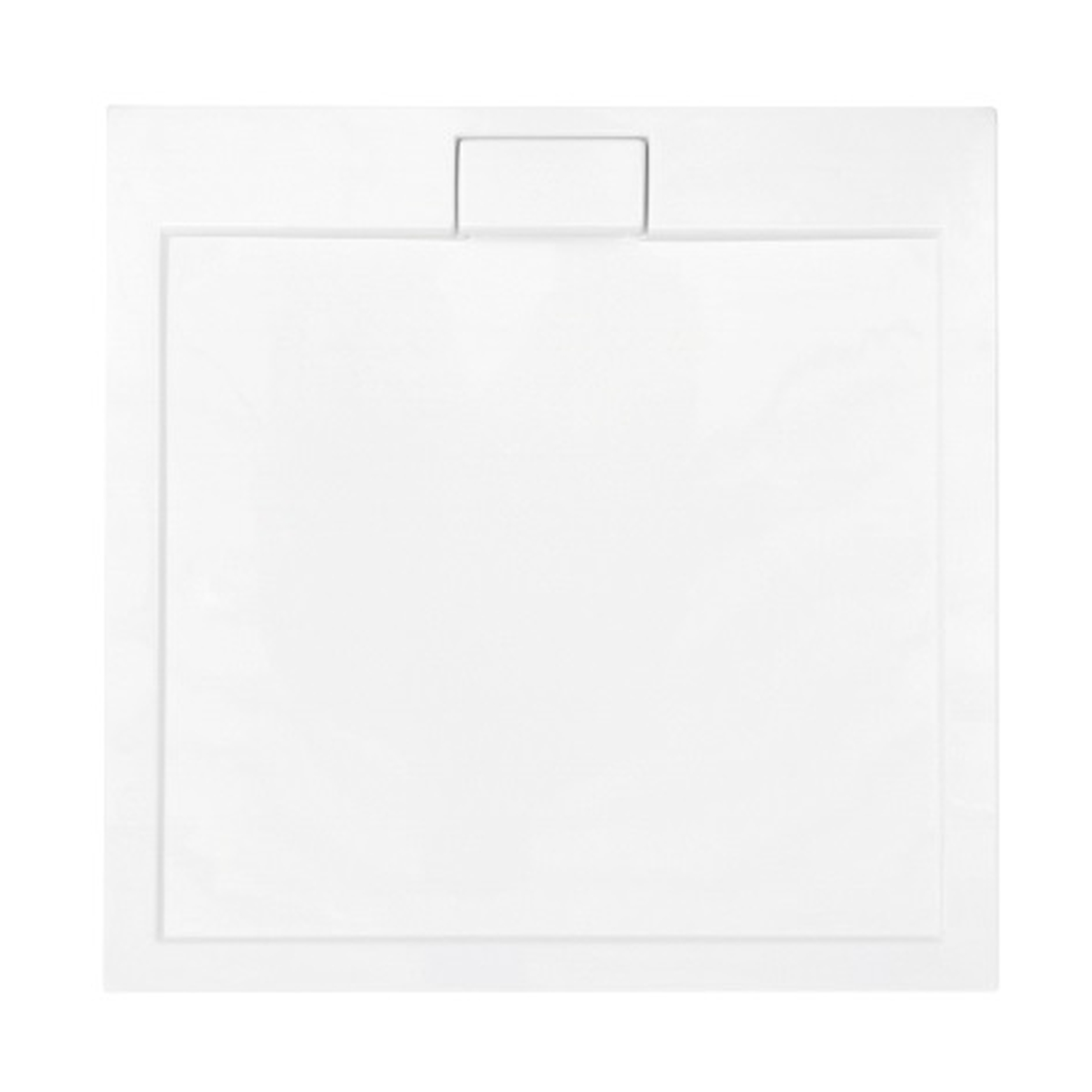 Besco Axim Ultraslim cădiță de duș pătrată 90x90 cm alb #BAX-90-KW
