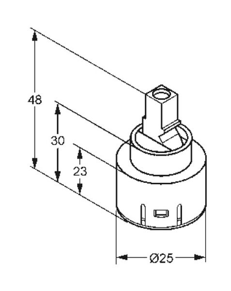 Kludi Zenta cap 7486800-00