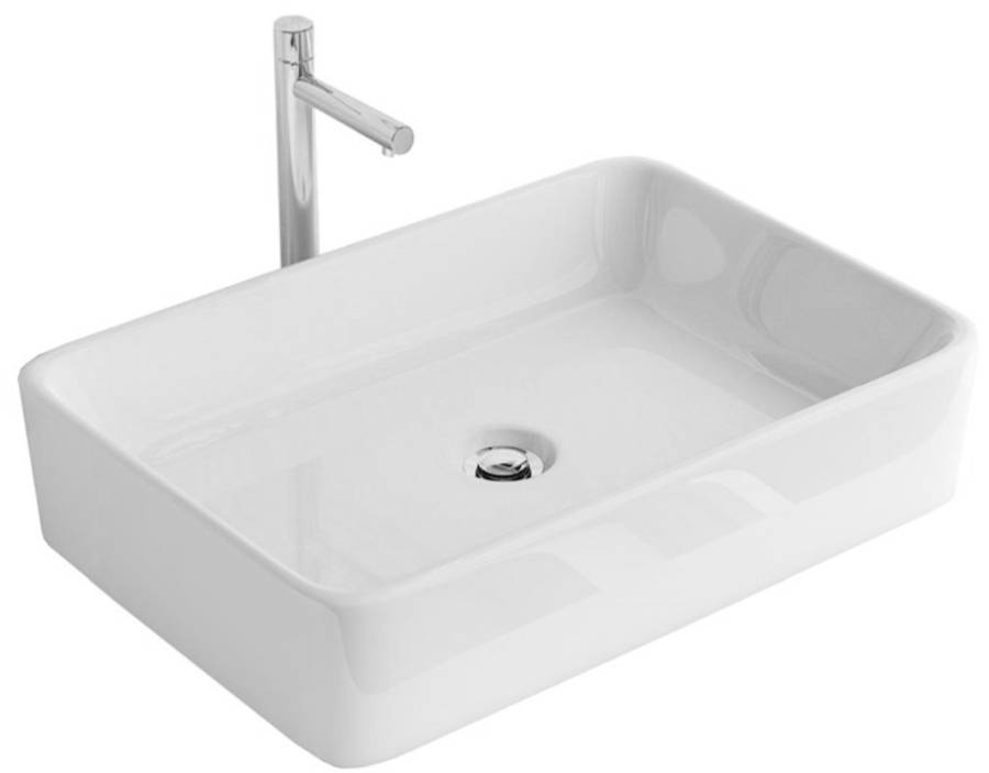 Rea Anita lavoar 48.5x37.5 cm dreptunghiular de blat alb REA-U0669