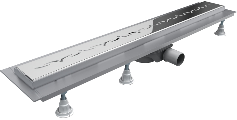 Schedpol Base-Low rigolă duș 90 cm OLSP90/ST-LOW