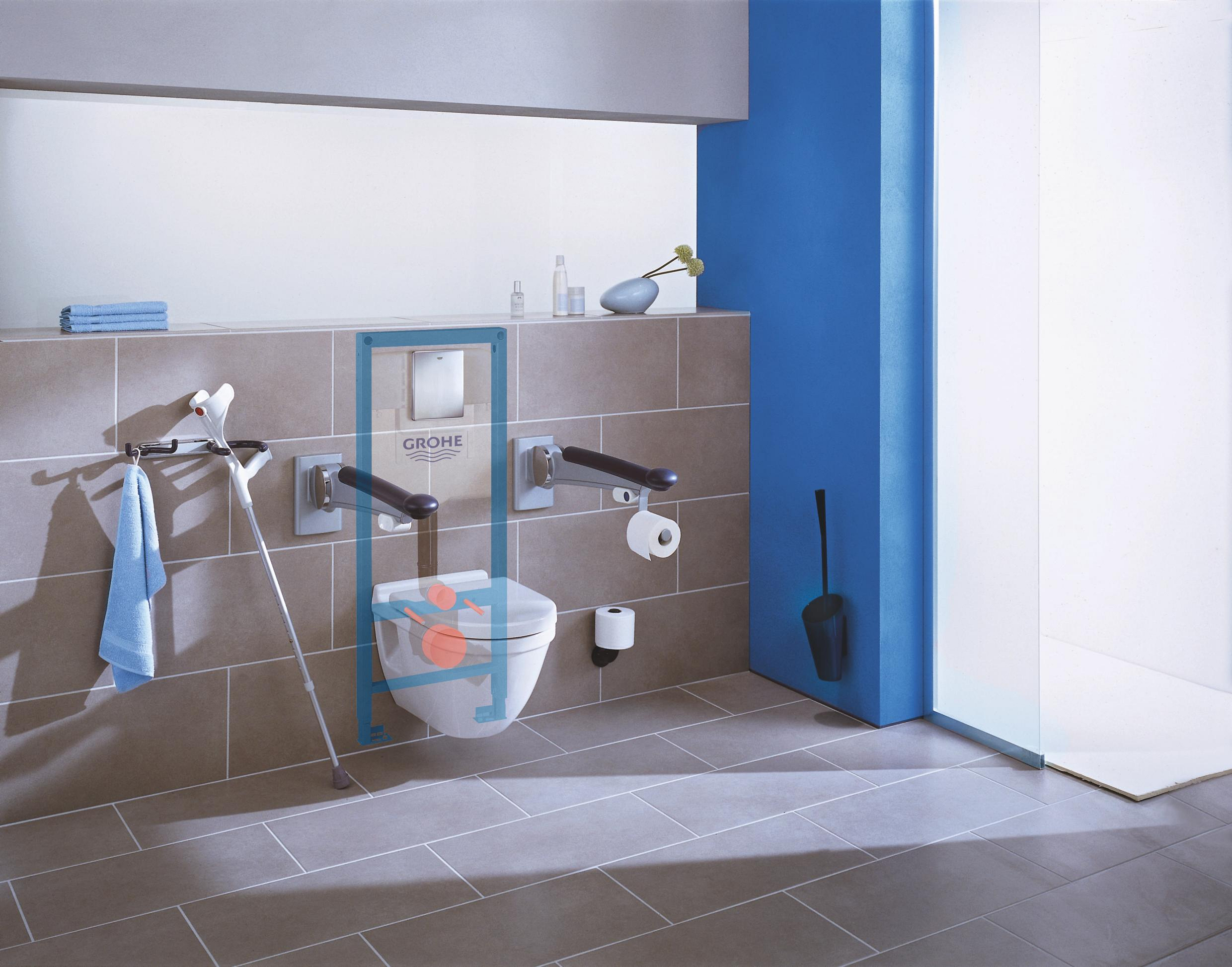 Grohe Rapid SL cadru încastrat pentru vas wc suspendat pentru persoane cu dizabilități 38675001