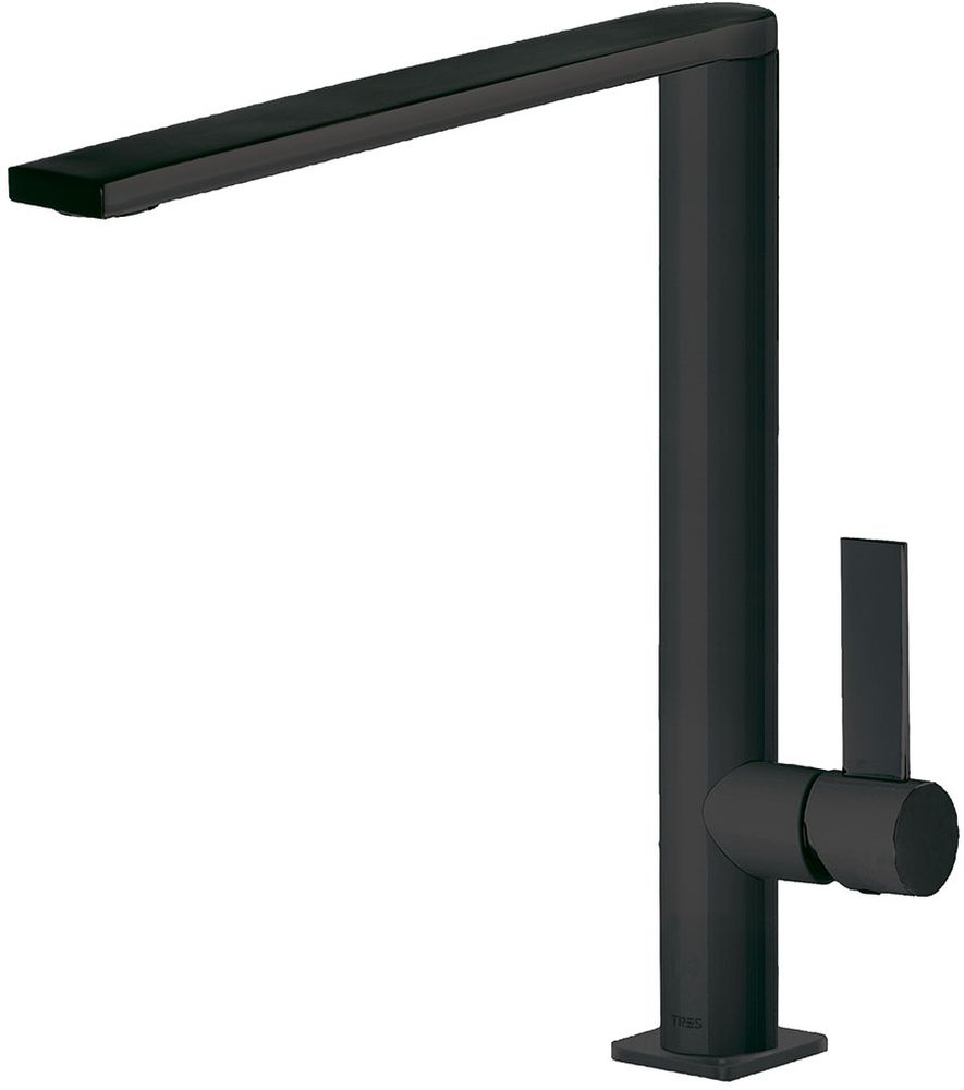 Tres Exclusive baterie bucătărie pe picior negru 205.486.01.NM