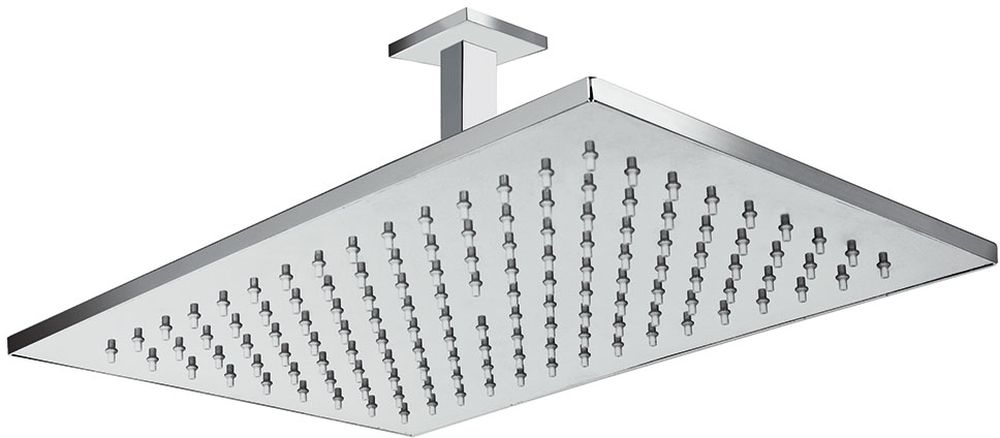 Tres Exclusive cap de duș 32x22 cm dreptunghiular crom 034.432.02