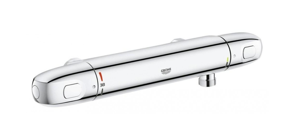 Grohe Grohtherm 1000 baterie de duș perete da crom 34146003