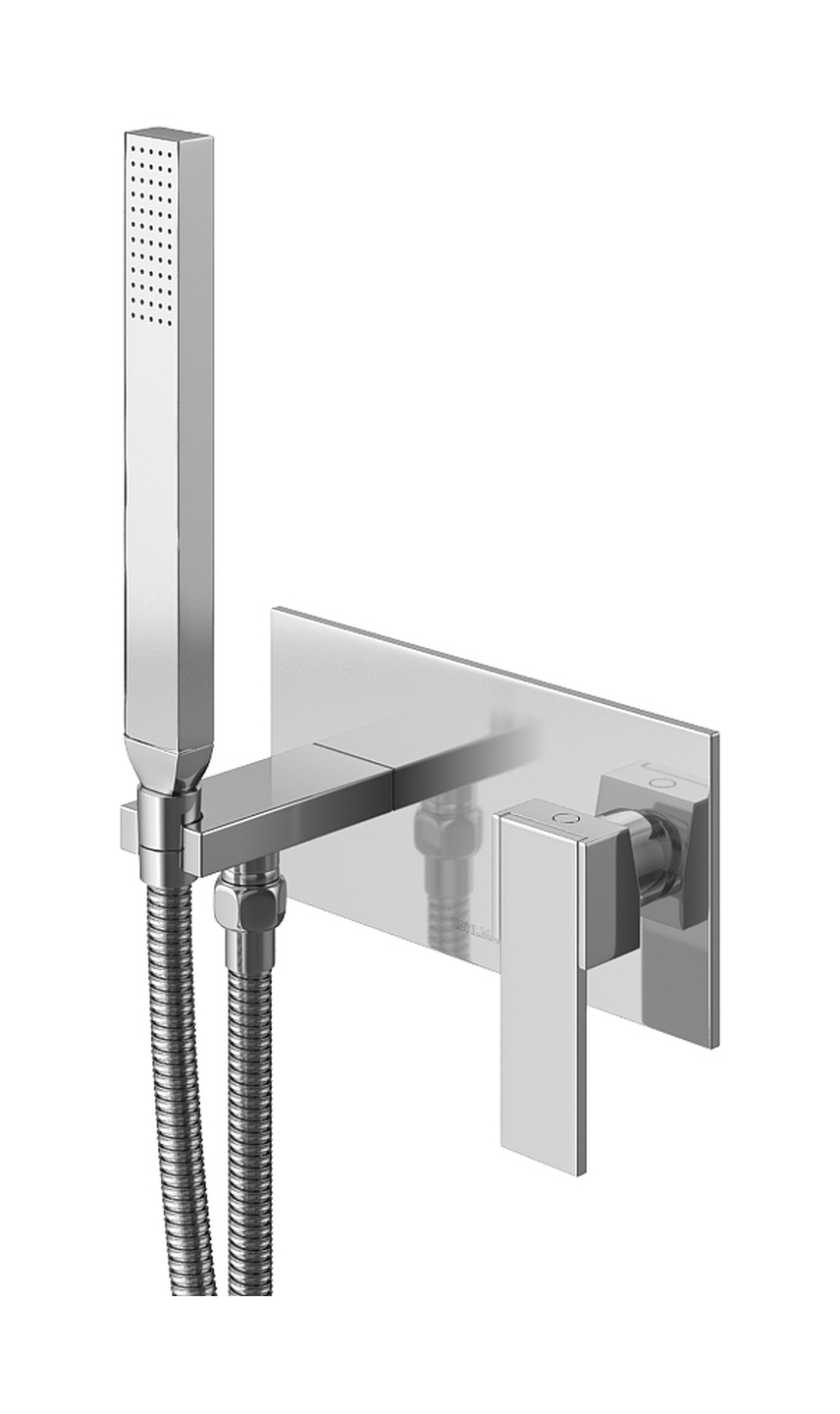 Kohlman Excelent baterie bideu ascuns crom QW138H