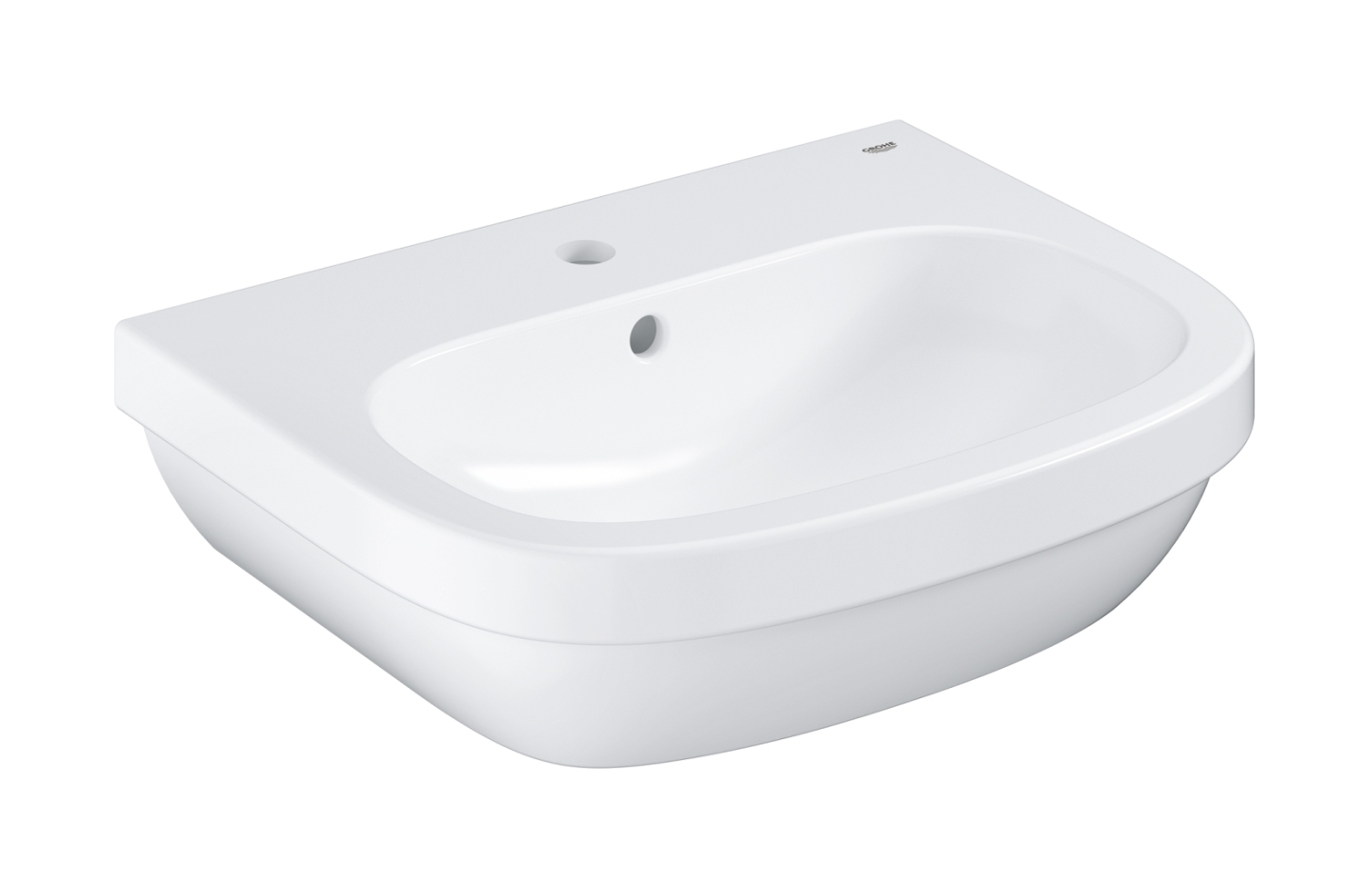 Grohe Euro Ceramic lavoar 55x45 cm semicircular alb 3933600H