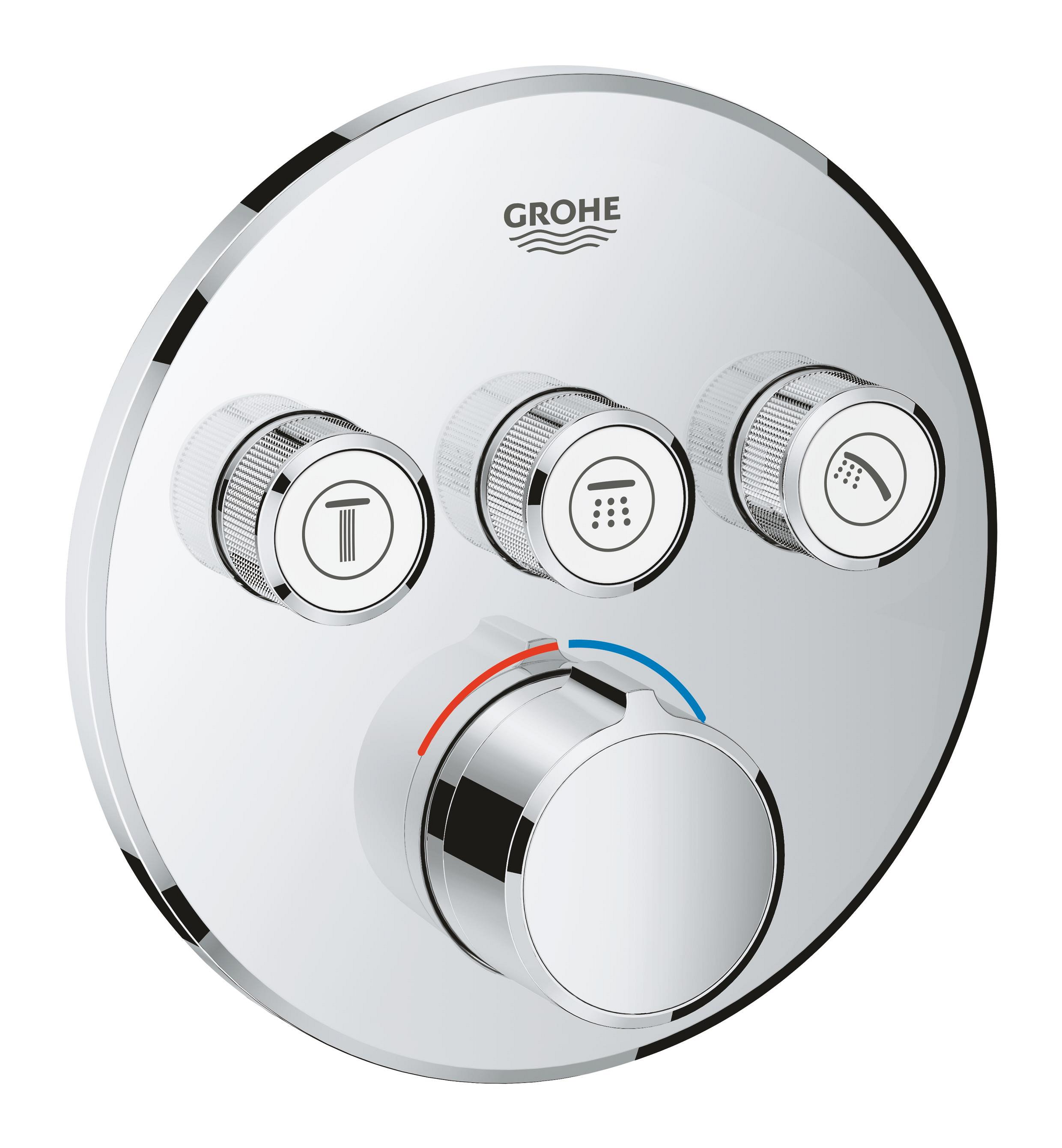 Grohe SmartControl baterie cadă-duș ascuns crom 29146000