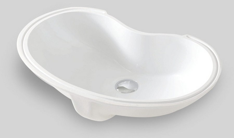 Art Ceram Idea lavoar 60x37 cm ovale sub blat alb IDL00101;00