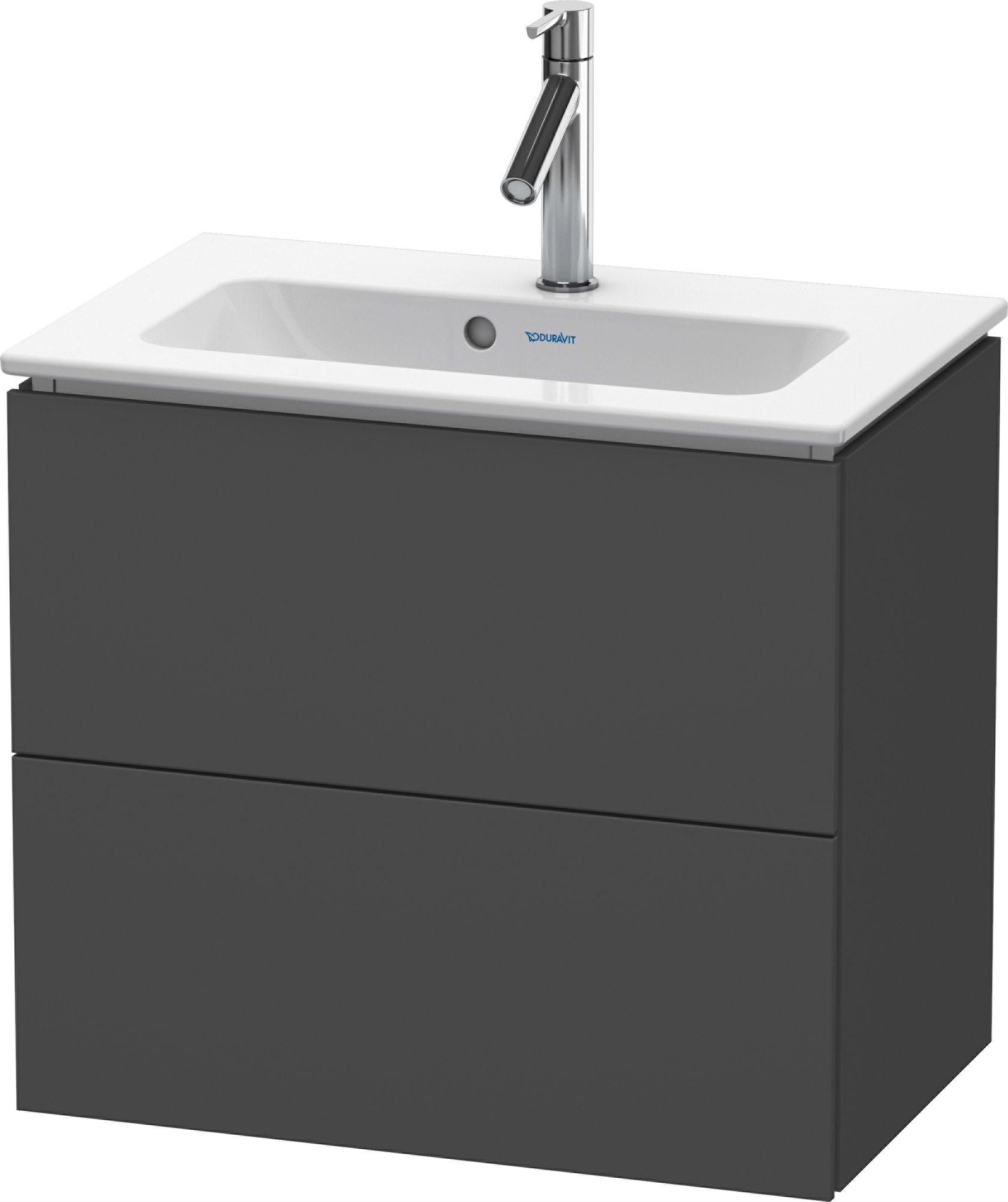 Duravit L-Cube dulap 62x39.1x55 cm dulap atârnat sub chiuvetă grafit LC625604949