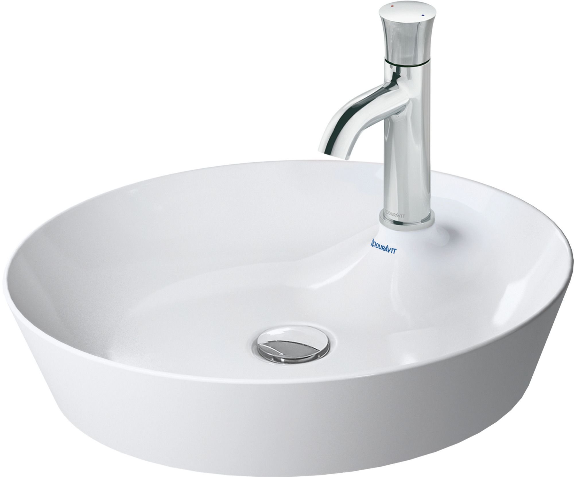 Duravit Cape Cod lavoar 48x48 cm rotund de blat alb 23284800001