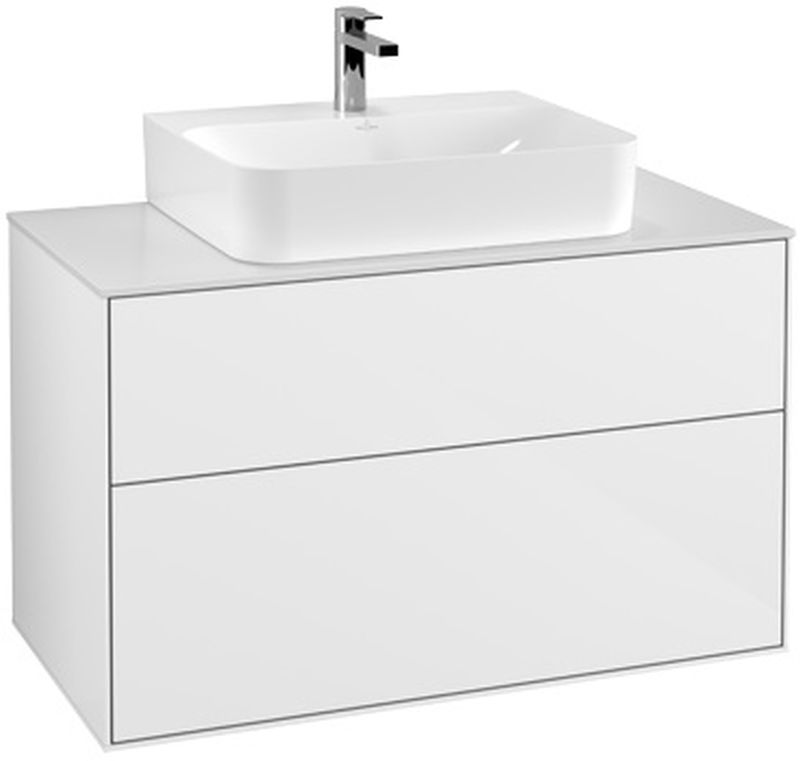 Villeroy & Boch Finion dulap 100x50.1x60.3 cm dulap atârnat sub chiuvetă alb F10100GF