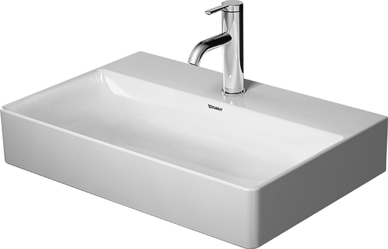 Duravit DuraSquare lavoar 60x40 cm dreptunghiular clasică-mobilier alb 2356600041