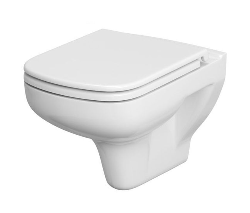 Cersanit Colour vas wc cu capac soft-close agăţat da alb K701-042