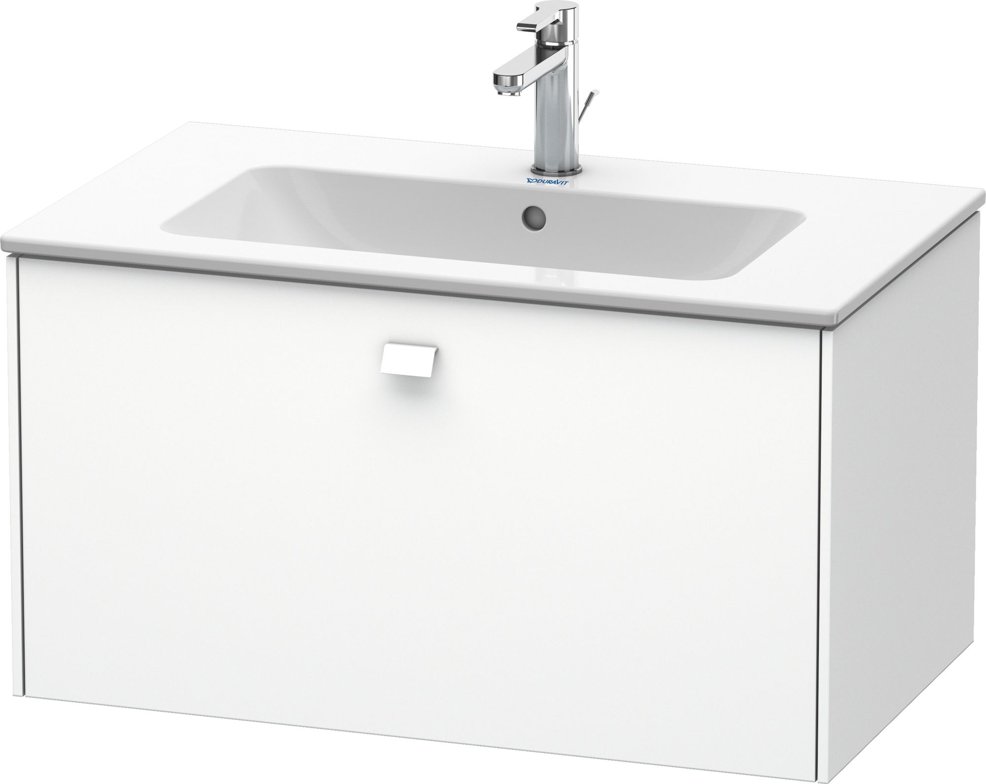 Duravit Brioso dulap 82x47.9x44.2 cm sub chiuveta pe perete alb BR400201818