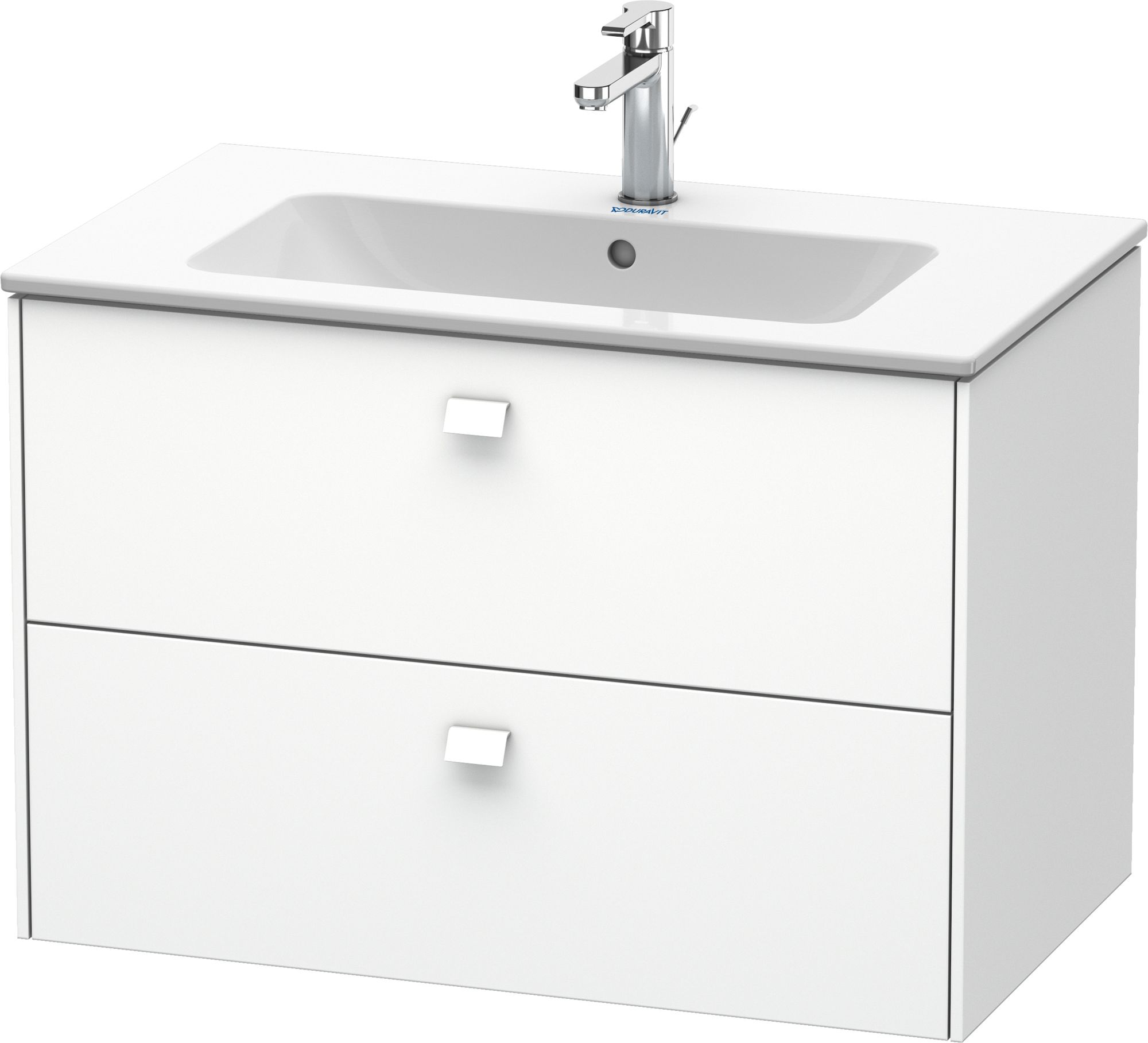 Duravit Brioso dulap 82x47.9x55.3 cm dulap atârnat sub chiuvetă alb BR410201818