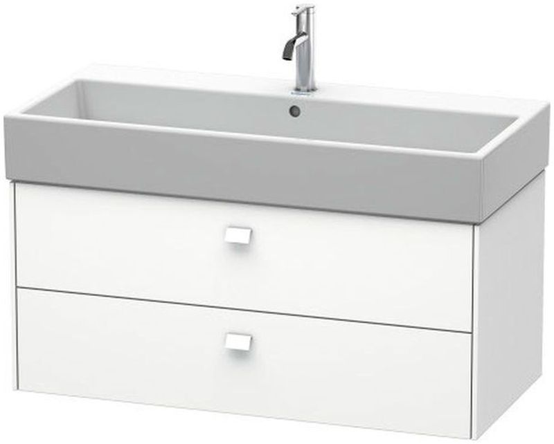 Duravit Brioso dulap 98.4x45.9x44.2 cm sub chiuveta pe perete alb BR415601818