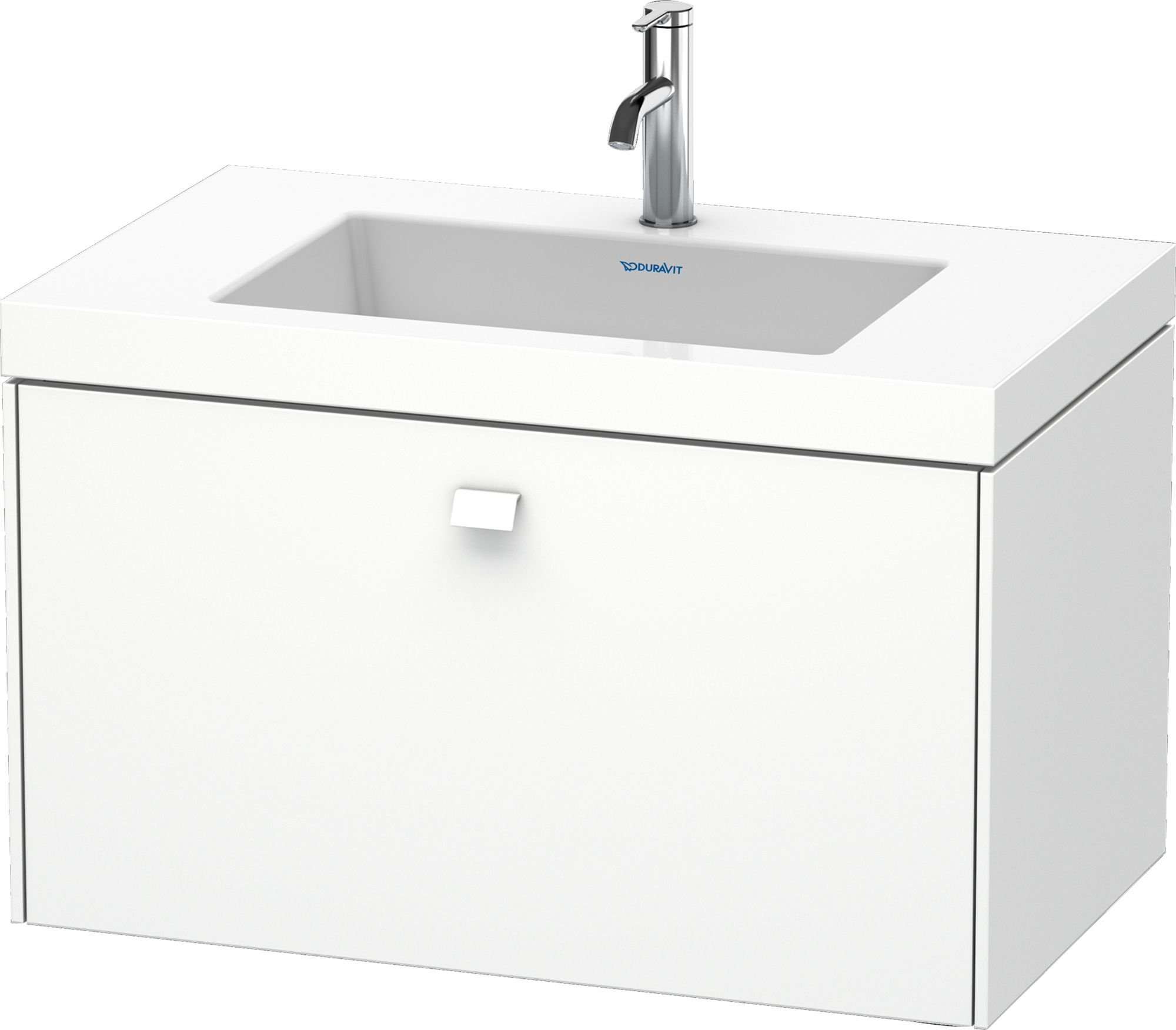 Duravit Brioso lavoar cu dulap 80 cm alb BR4601O1818