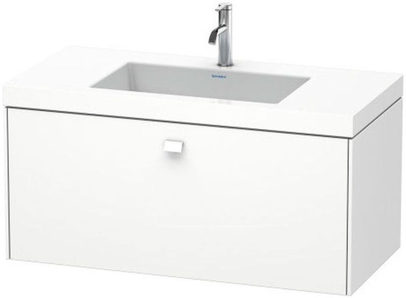 Duravit Brioso lavoar cu dulap 100 cm alb BR4602O1818