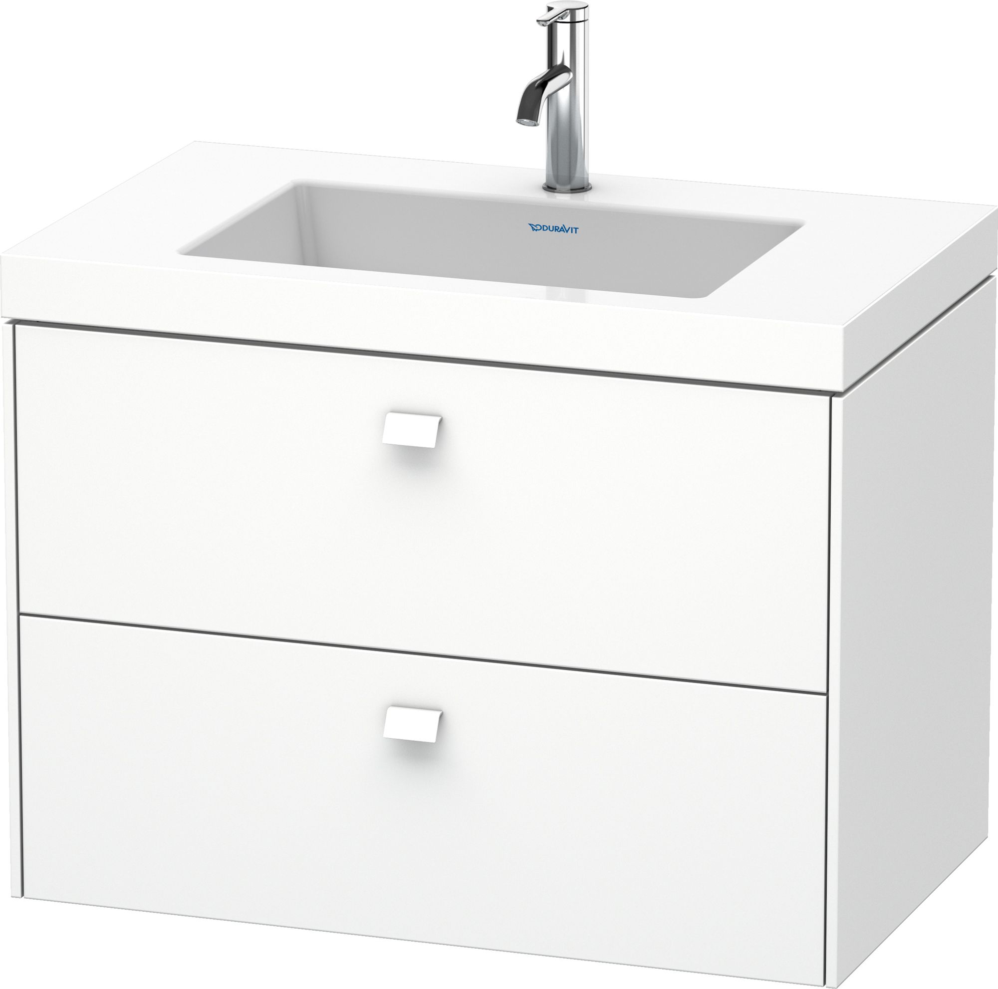 Duravit Brioso lavoar cu dulap 80 cm alb BR4606O1818