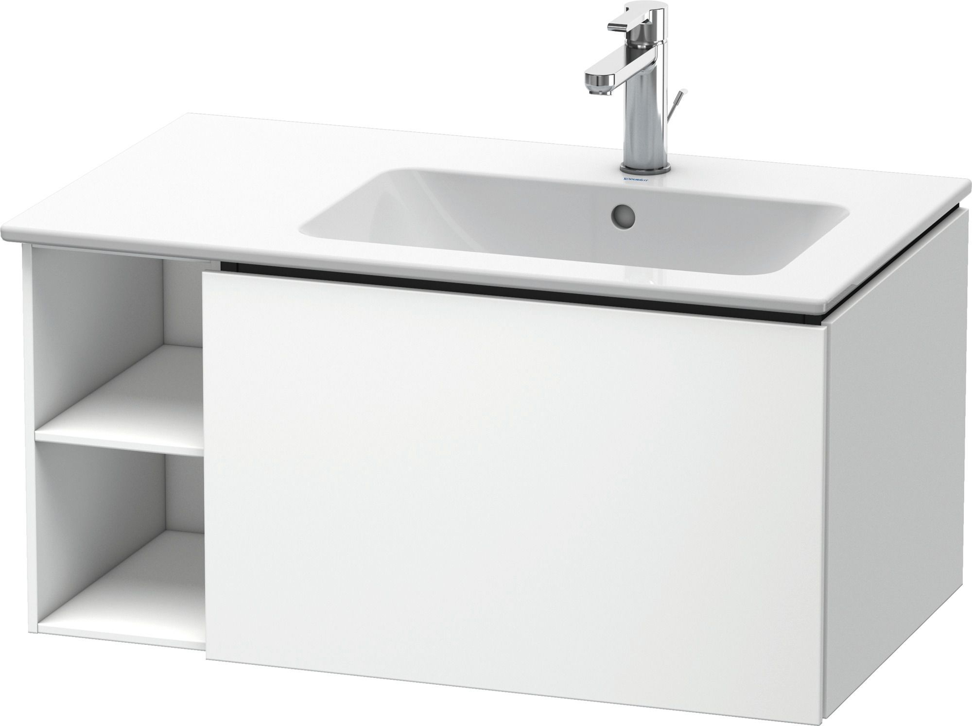 Duravit L-Cube dulap 82x48.1x40 cm sub chiuveta pe perete alb LC619201818