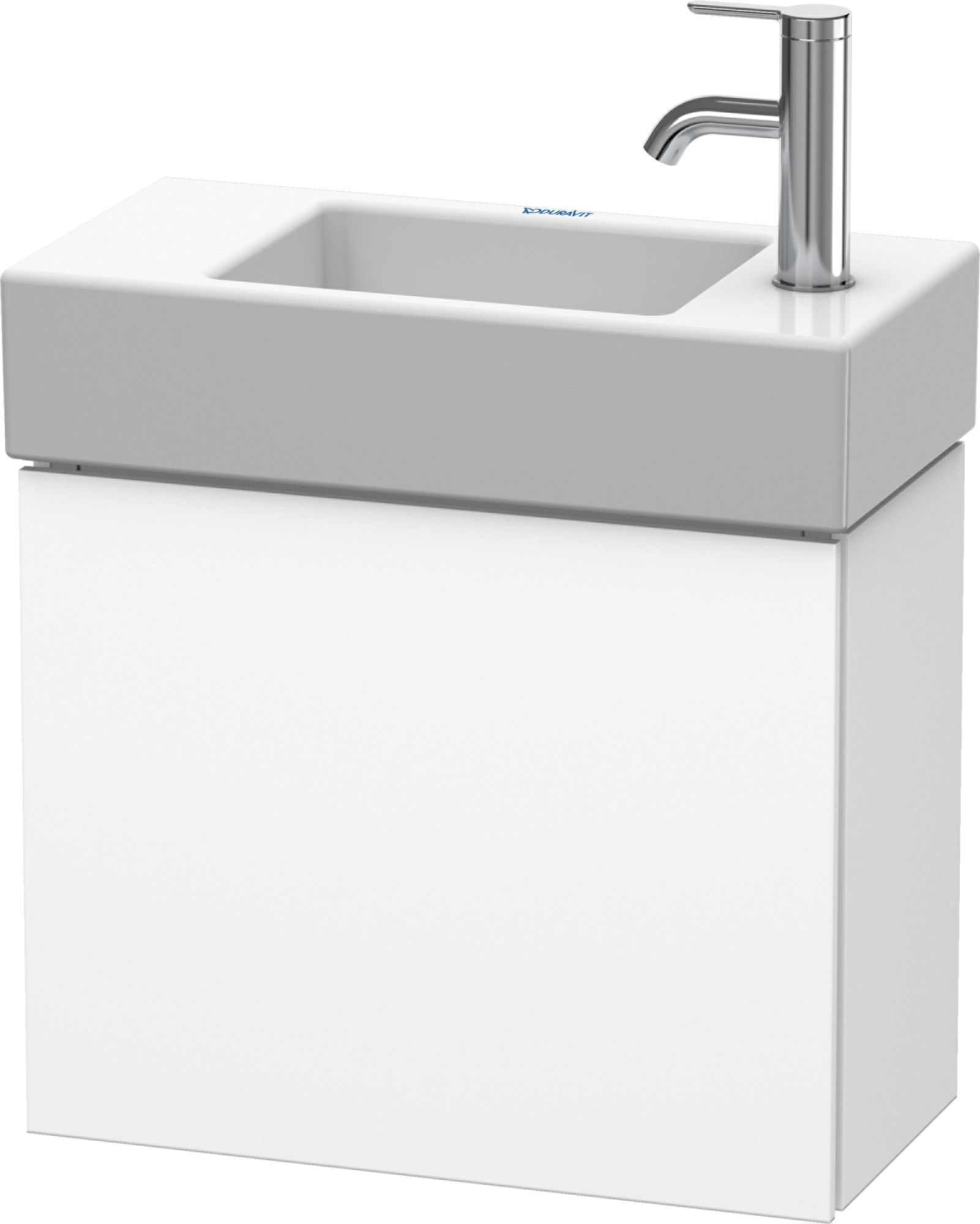 Duravit L-Cube dulap 48x24x40 cm sub chiuveta pe perete alb LC6246R1818